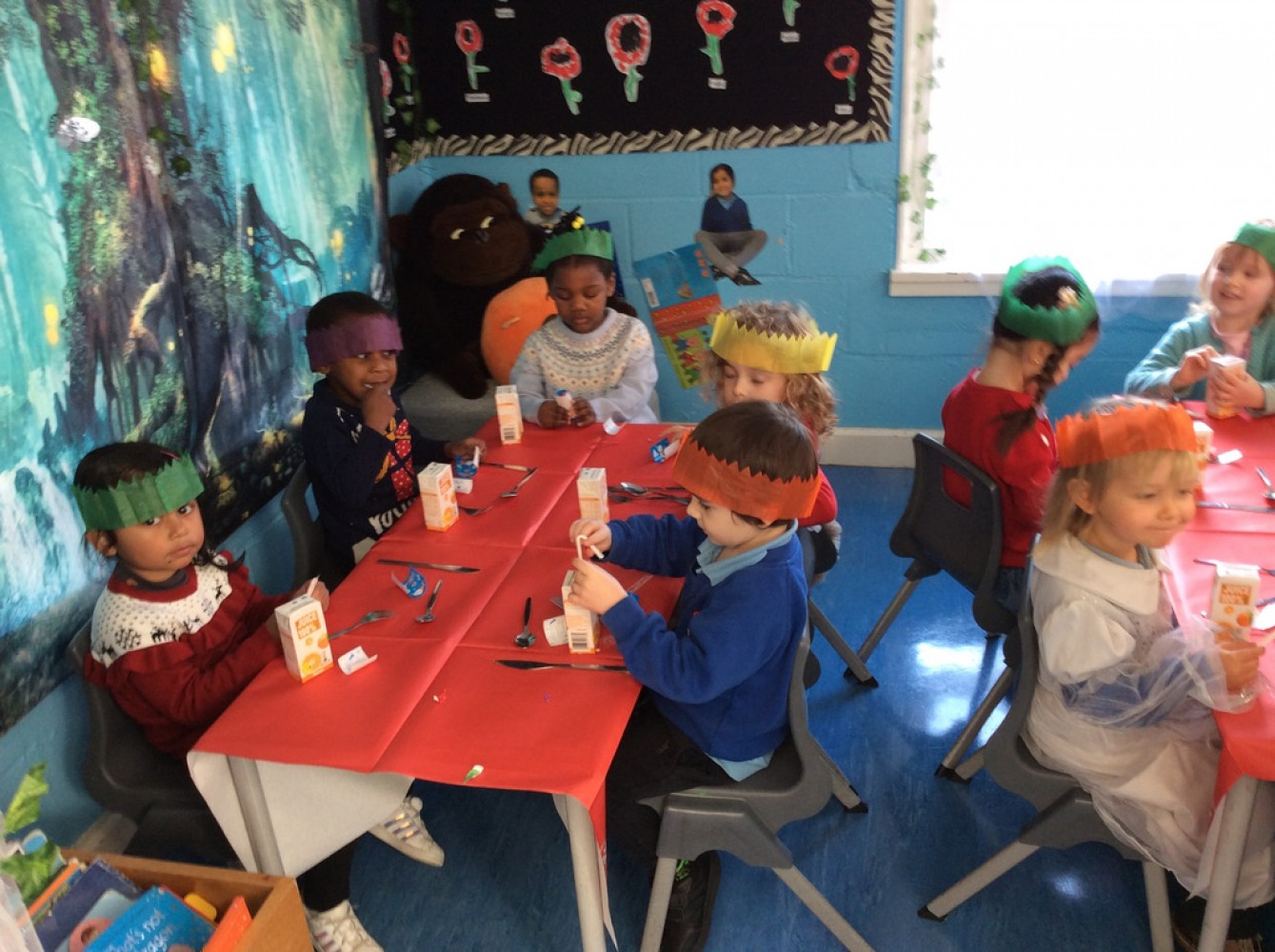 Nursery - Poppy Class - Christmas Lunch - Sebright Primary School